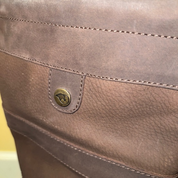 OEQ Ladies Brooke Country Durable Waterproof Brown Equestrian Tall Boot Size 7W - Picture 6 of 15